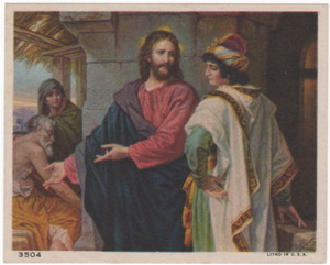 Christ and the Rich Young Ruler Hofmann
